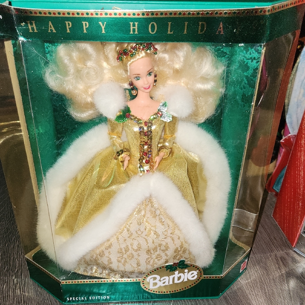 Barbie Holiday Edition Doll - Gold and White